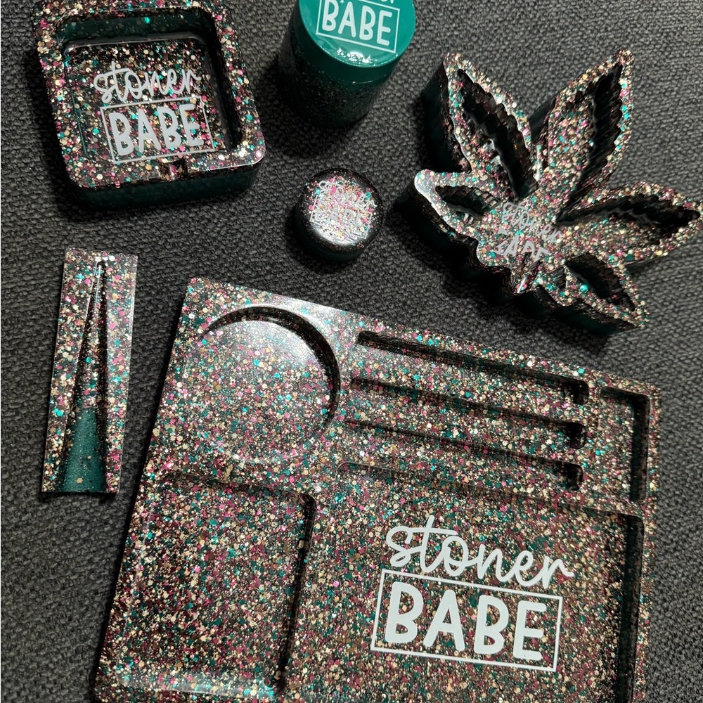 Rolling Tray Set - Picture 3 of 13